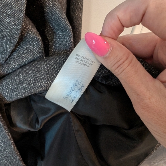 Elegant Rebecca Taylor Gray Women's Jacket Sz. 4 - Picture 7 of 12
